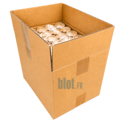 Carton de 2000 pots à sauce carton kraft brun pour professionnels