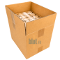 (X2000) - Pots à sauce kraft brun 30 ML - (Ø 43 MM)
