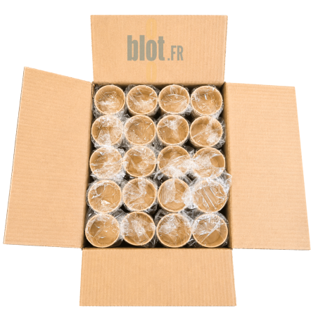 (X1000) - Pots à sauce kraft brun 60 ML - (Ø 62 MM)