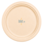 (X50) – Assiette bagasse ronde naturelle - (Ø23 CM) (X50) – Assiette bagasse ronde naturelle - (Ø23 CM)