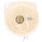 (X50) – Assiette bagasse ronde naturelle - (Ø26 CM) (X50) – Assiette bagasse ronde naturelle - (Ø26 CM)