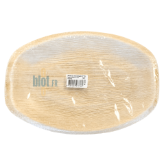 (X25) – Assiette Ovale en palmier - (36 X 25 CM)