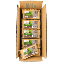 Conditionnement professionnel de 1000 cuillères bambou 8 cm réparties en 40 sachets de 25 unités