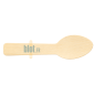 Mini Cuillères en Bambou 8 cm | Lot de 25