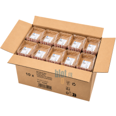 Boîte Hamburger Rouge - (14,7x14x7 CM) | Kraft - (Lot 500)