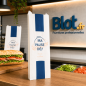 (X1000) - Sacs Sandwich "Ma Pause Dej" - Papier Kraft Blanc - (12 + 5 × 34 CM)