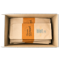 (X1000) - Sacs Sandwich "Ma Pause Gourmande" - Papier Kraft Brun - (10 + 6 × 34 CM)
