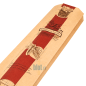 (X1000) – Sac pain kraft brun Tradition – (11 + 6,5 X 50 CM)