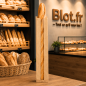 (X1000) – Sac Baguette kraft brun - Fenêtre PP – (10 + 3,5 X 52 CM)