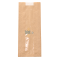 (X1000) – Sac Gros Pain kraft brun - Fenêtre PP – (16 + 5 X 40 CM) (X1000) – Sac Gros Pain kraft brun - Fenêtre PP – (16 + 5 X 40 CM)