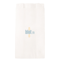 Sac papier kraft blanchi vierge pour croissants et viennoiseries