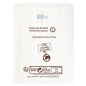 (X1000) - Sacs Viennoiserie kraft "Mes Gourmandises" - (12 + 5 x 16 CM)