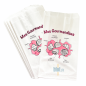 (X1000) - Sacs Viennoiserie kraft "Mes Gourmandises" - (14 + 7 x 25 CM)