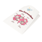 (X1000) - Sacs Viennoiserie kraft "Mes Gourmandises" - (25 + 9 x 34 CM)