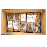 Carton de 250 boîtes à salade kraft BSK10 conditionnées en 10 lots de 25