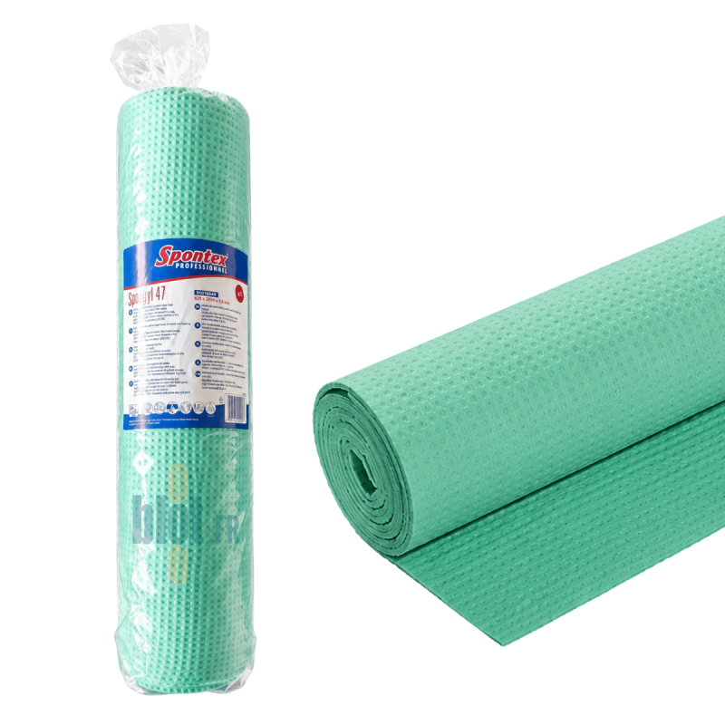 (X1) - Rouleau absorbant toile-éponge vert Spongyl - 47