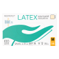 (X100) - Gants Latex Non Poudrés - Taille M