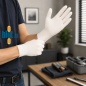 (X100) - Gants Latex Poudrés - Taille L