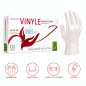 (X100) - Gants Vinyle Prémium Poudrés - Taille S