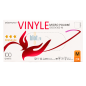 (X100) - Gants Vinyle Prémium Poudrés - Taille M