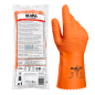 (X1 paire) - Gant latex orange taille 8 - Harpon 321