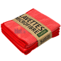 (Lot x5) - Lavette microfibre professionnelle Rouge - (38x38)