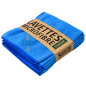 (Lot x5) - Lavette microfibre professionnelle Bleue - (38x38)