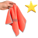 (Lot x5) - Lavette microfibre prémium ROSE - (38x38)