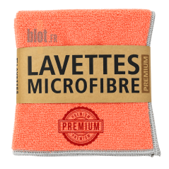 Lot de 5 lavettes microfibres professionnelles roses Premium 300 g/m²
