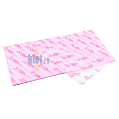 (X50) - Gaze Rose imprégnée Planet Plus 67 - SPONTEX