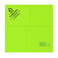 Lavette microfibre spéciale vitres Delta 40 x 40 cm entièrement dépliée
