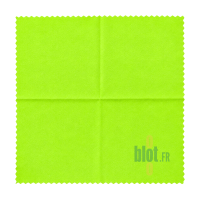 Lavette vitre microfibre 40 x 40 cm sans surjet pour un essuyage doux des surfaces vitrées