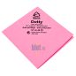 (X5) - Lavette microfibre bactériostatique rose - (40x40 CM) – DOTTY