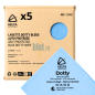 lavette-dotty-bleue-bacteriostatique-lot-5-40x40