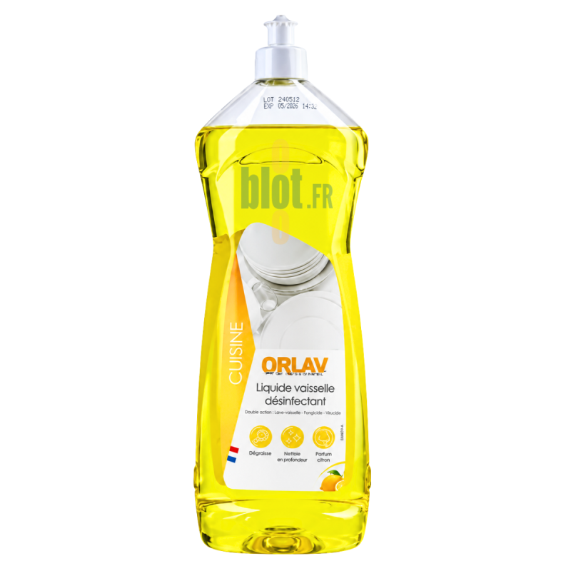 (1L) - Vaisselle Plonge T35 ORLAV – Concentré pour plonge manuelle