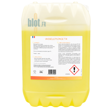 (20L) - Vaisselle Plonge T14 ORLAV – Grand format pour CHR