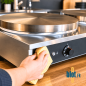Crêpière électrique double Krampouz 40 cm | Usage intensif