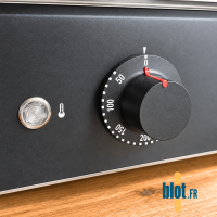 Commande thermostatique de la crêpière électrique Krampouz pour régler précisément la température
