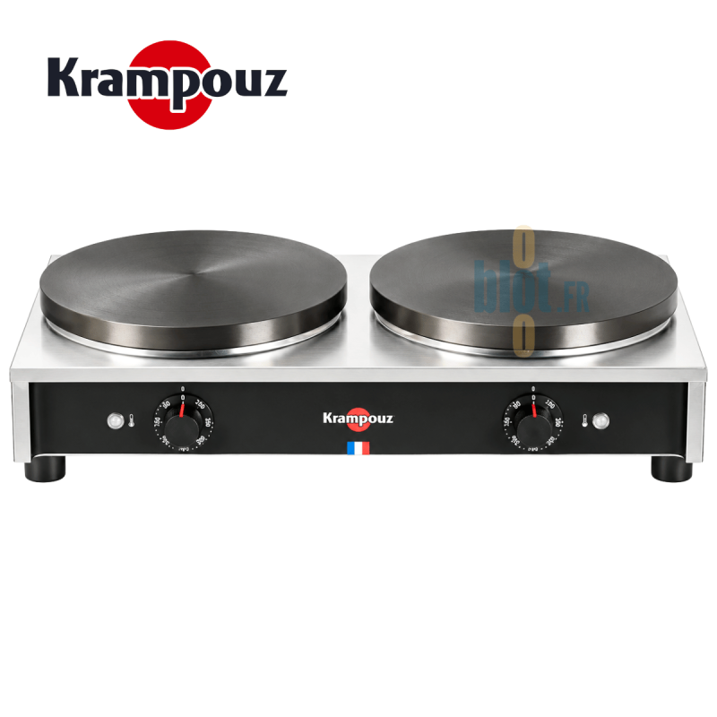Crêpière électrique double Krampouz 40 cm | Usage intensif