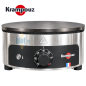 Crêpière Krampouz électrique 40 cm Standard CSRO4AA-KR avec plaque en fonte usinée