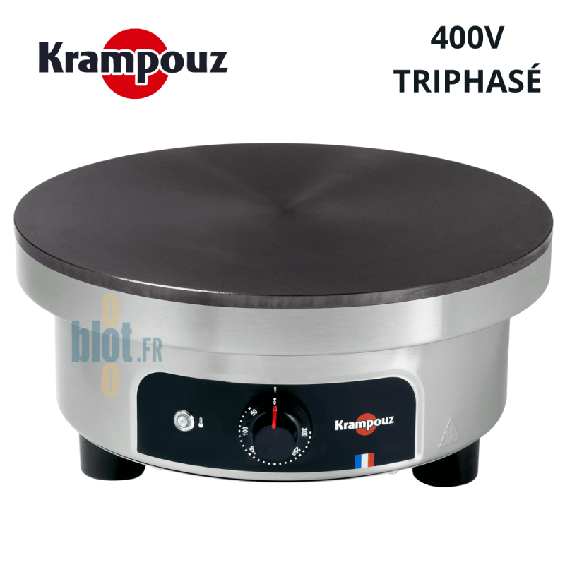 Crêpière Krampouz électrique 40 cm | Triphasé Confort 3600 W