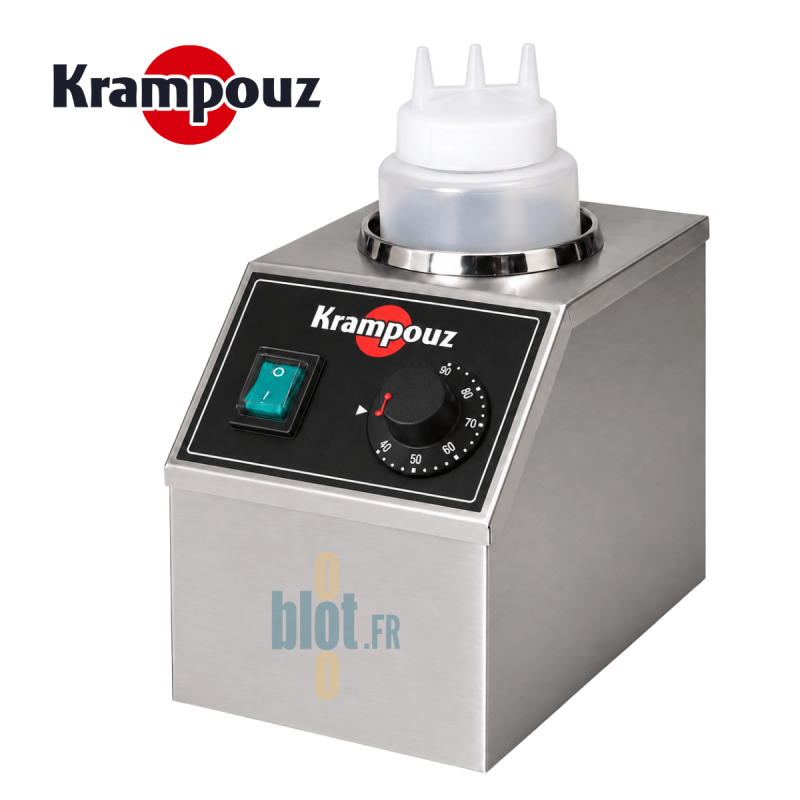 Chauffe-chocolat professionnel Krampouz – bouteille incluse