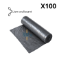 (X100) - Sac poubelle lien coulissant - (50L)