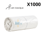 (X1000) - Sac poubelle HD Blanc - (20L / 11 Microns)