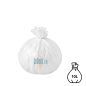 (X1000) - Sac poubelle HD Blanc - (10L / 10 Microns)
