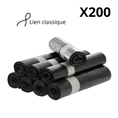 (X200) - Sac poubelle BD Noir - (110L / 55 Microns)