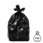 (X200) - Sac poubelle BD Noir - (100L / 55 Microns)
