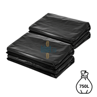 (X100) - Housse container Noir - (750L / 30 Microns)