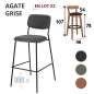Tabouret AGATE - Gris