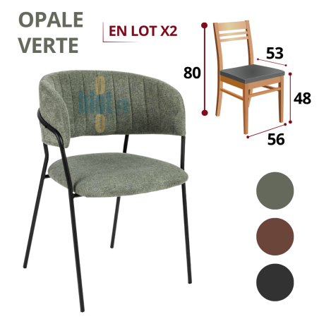 Fauteuil OPALE - Vert